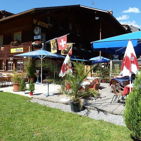 Gasthof Derby Hotel Zweisimmen Exterior foto